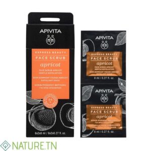 APIVITA EXPRESS BEAUTY FACE SCRUB ABRICOT 6*2*8ML