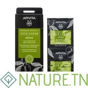 APIVITA EXPRESS BEAUTY FACE SCRUB OLIVE 6*2*8ML