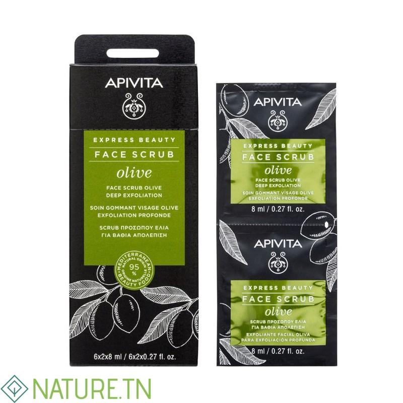 APIVITA EXPRESS BEAUTY FACE SCRUB OLIVE 6*2*8ML 3 APIVITA EXPRESS BEAUTY FACE SCRUB OLIVE 6*2*8ML