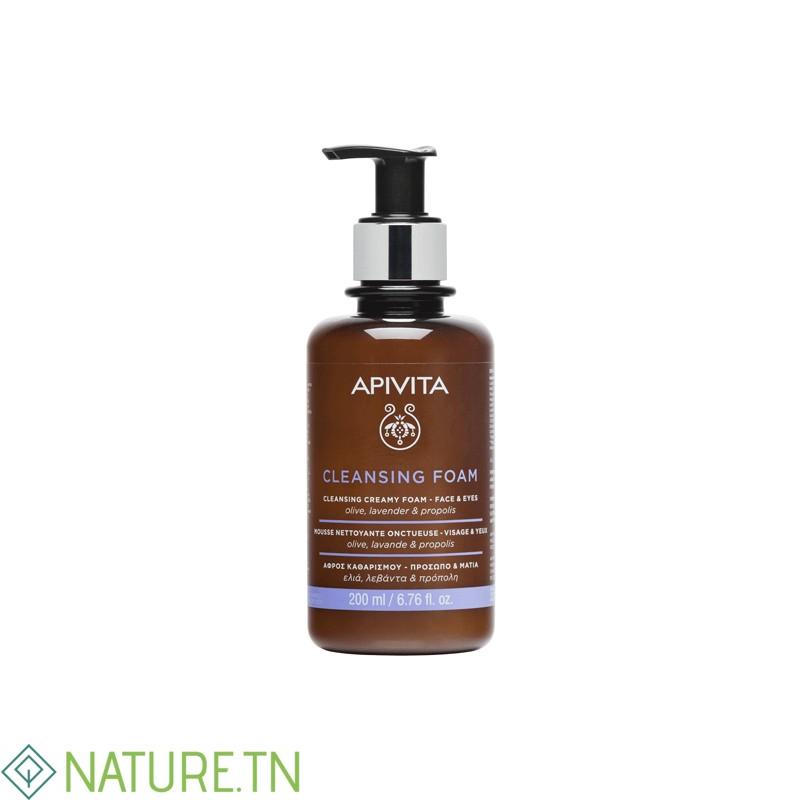 APIVITA MOUSSE NETTOYANTE ONCTUEUSE 200ML 2 APIVITA MOUSSE NETTOYANTE ONCTUEUSE 200ML 2
