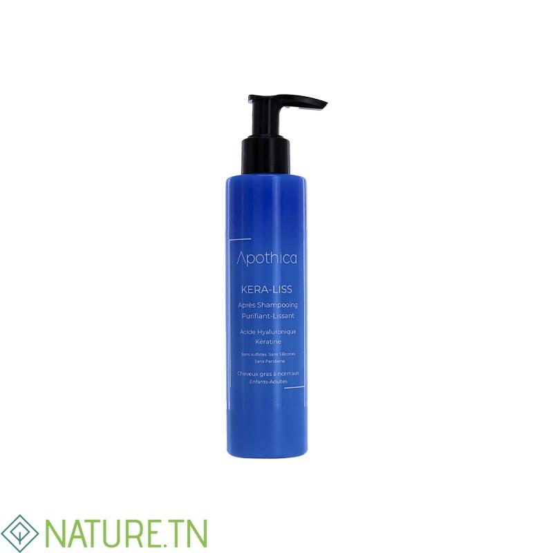 APOTHICA KERA LISS APRES SHAMPOOING PURIFIANT LISSANT 200ML(CHEVEUX GRAS A NORMAUX) 3 APOTHICA KERA LISS APRES SHAMPOOING PURIFIANT LISSANT 200ML(CHEVEUX GRAS A NORMAUX)