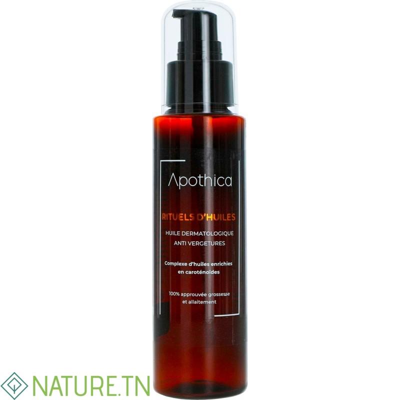 APOTHICA RITUELS HUILES ANTI VERGETURES 100ML 3 APOTHICA RITUELS HUILES ANTI VERGETURES 100ML