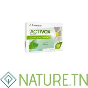 ARKOPHARMA ACTIVOX MENTHE EUCALYPTUS 24 PASTILLES