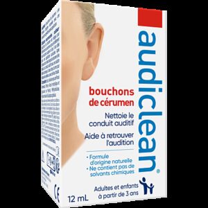 AUDICLEAN BOUCHONS DE CÉRUMEN 12ML