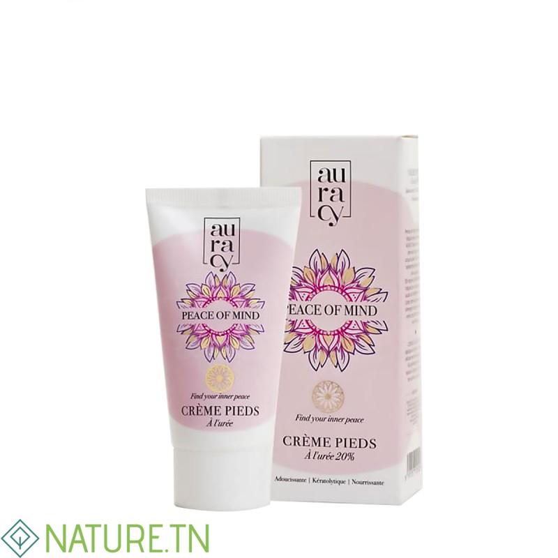 AURACY PEACE OF MIND CREME PIEDS A L'UREE 20% 50GR 3 AURACY PEACE OF MIND CREME PIEDS A L'UREE 20% 50GR