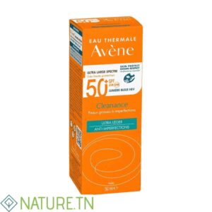 AVENE CLEANANCE SOLAIRE SPF50+ ULTRA LEGER ANTI IMPERFECTION 50ML