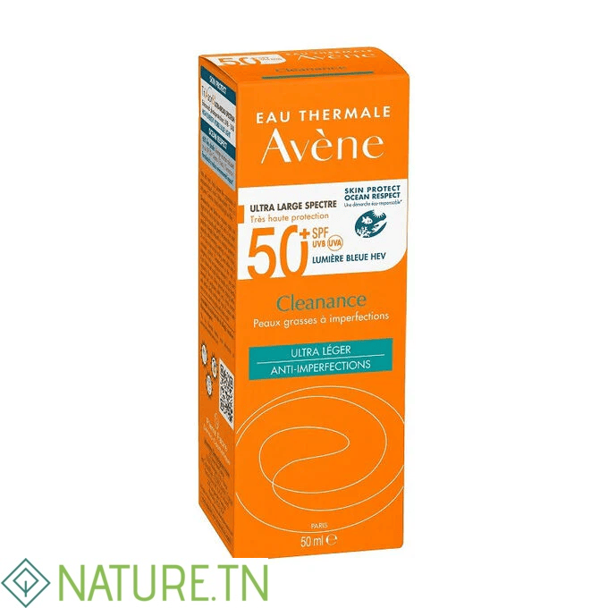 AVENE CLEANANCE SOLAIRE SPF50+ ULTRA LEGER ANTI IMPERFECTION 50ML 1