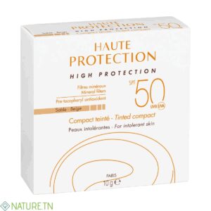 AVENE HAUTE PROTECTION SPF50 COMPACT TEINTE BEIGE SABLE 10G