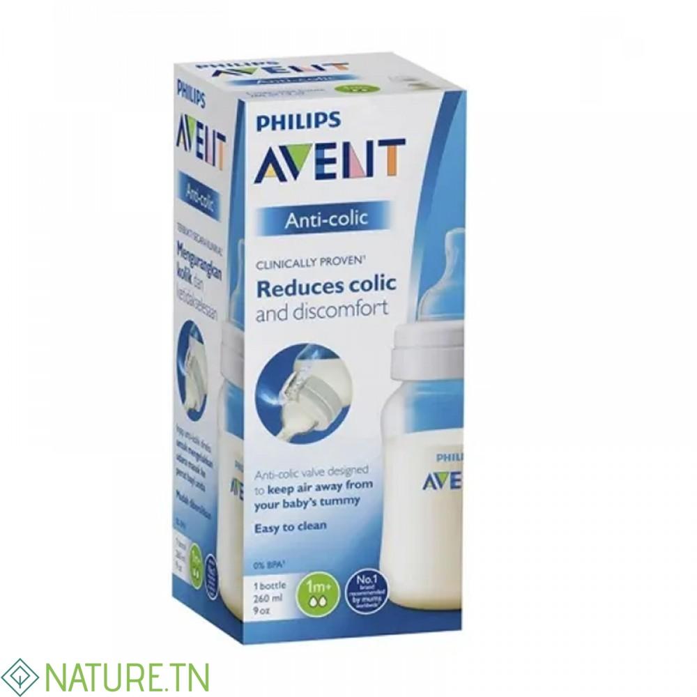 AVENT BIBERON ANTI COLIQUE 1M+ 260ML 3 AVENT BIBERON ANTI COLIQUE 1M+ 260ML