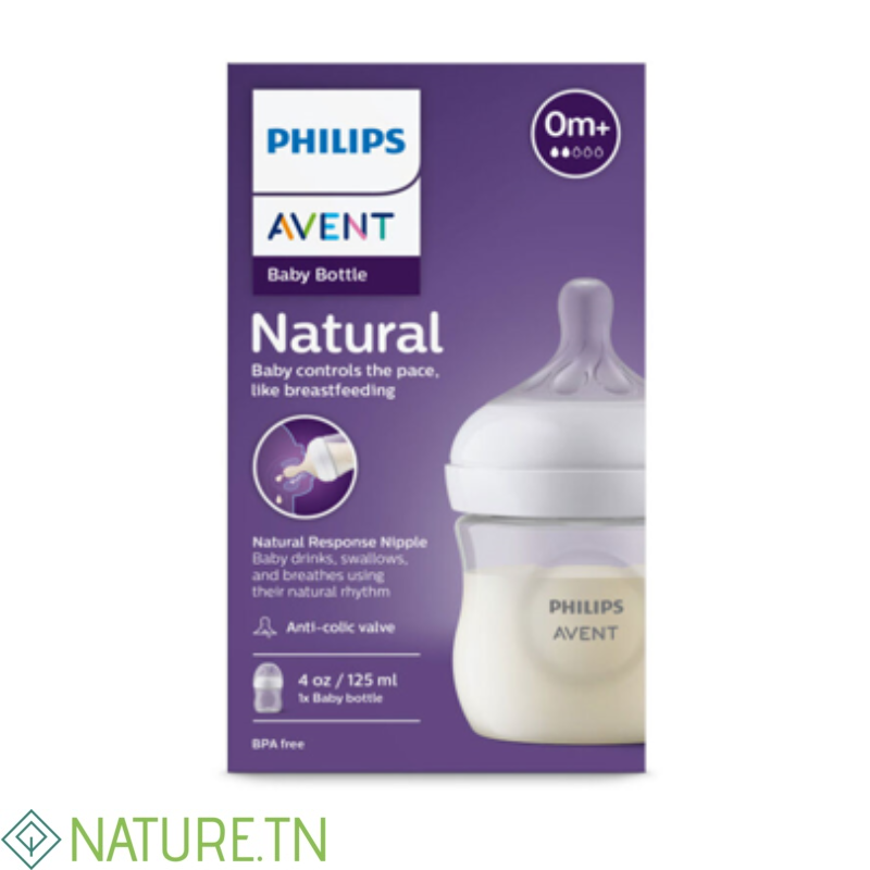 AVENT BIBERON NATURAL REPONSE 0M+ 125ML SCY900/01 3 AVENT BIBERON NATURAL REPONSE 0M+ 125ML SCY900/01
