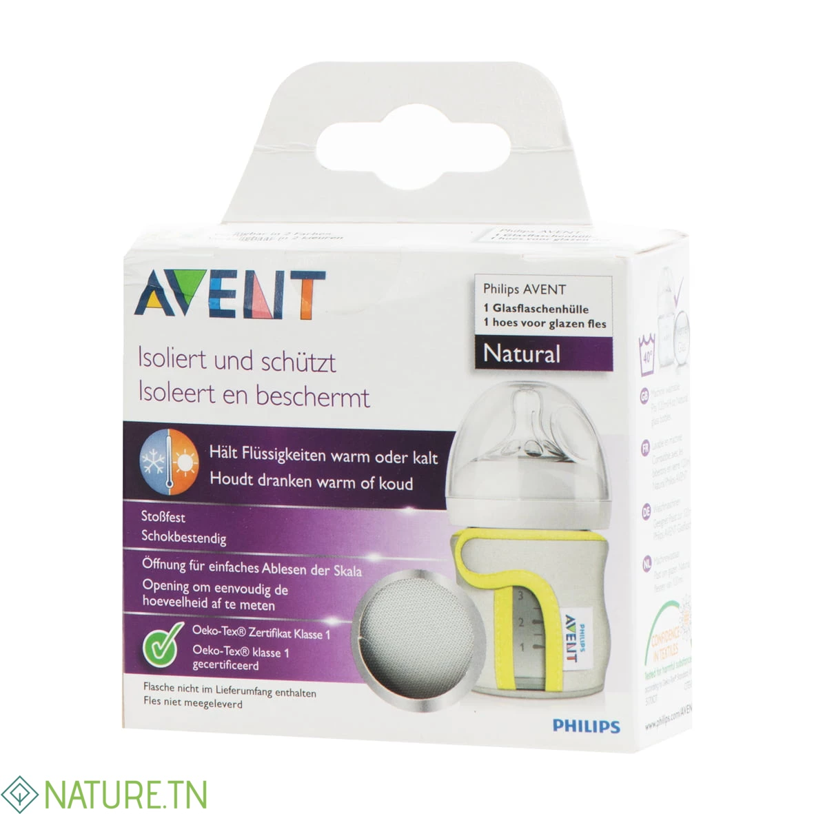 AVENT HOUSSE DE PROTECTION ISOTHERME POUR BIBERON 120ML 2 AVENT HOUSSE DE PROTECTION ISOTHERME POUR BIBERON 120ML 2