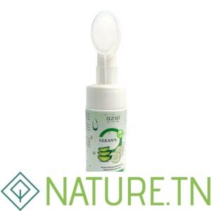 AZAL CLEAN’S MOUSSE DEMAQUILLANTE AU ALEO VERA ET CONCOMBRE,150ML