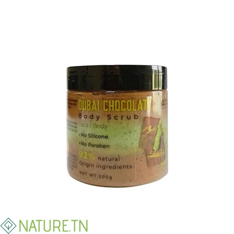 AZAL GOMMAGE CHOCOLATE DUBAI VISAGE ET CORPS 200GR 3 AZAL GOMMAGE CHOCOLATE DUBAI VISAGE ET CORPS 200GR