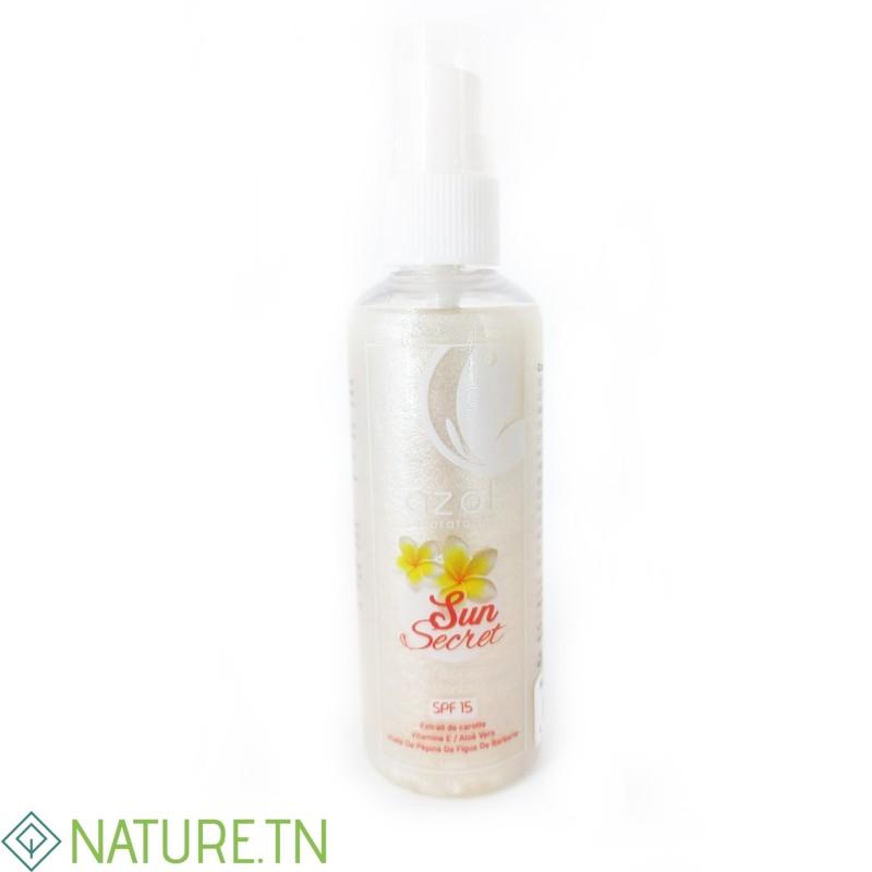 AZAL HUILE BRONZANTE PAILLETEE PEARL SUN SECRET -100ML 1