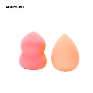 AZAL LOT DE 2 EPONGES MAQUILLAGE FORME CALEBASSE ET GOUTTE