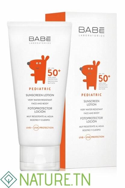 BABE PEDIATRIC CREME SOLAIRE LOTION SPF50+ 100ML 1