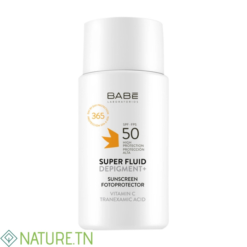 BABE SUPER FLUID DEPIGMENT+ 50 SPF 50ML 3 BABE SUPER FLUID DEPIGMENT+ 50 SPF 50ML