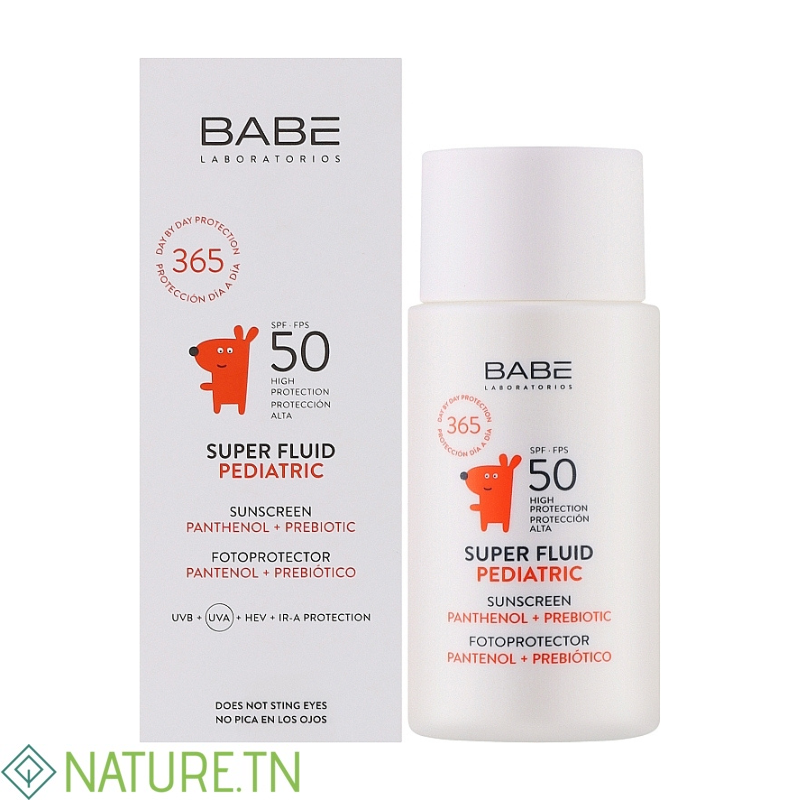 BABE SUPER FLUID PEDIATRIC 50 SPF 50ML 2 BABE SUPER FLUID PEDIATRIC 50 SPF 50ML 2