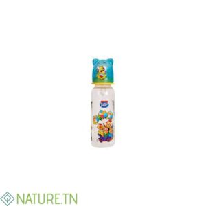 BABY PUR BIBERON AVEC COUVERCLE AMUSANT BLEU 125ML