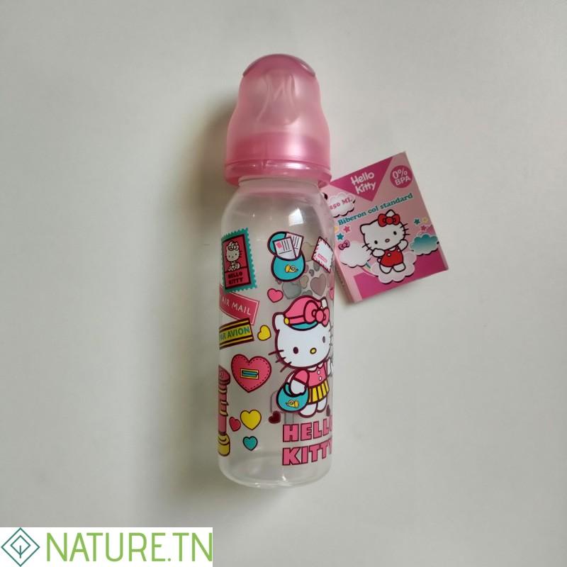 BABY PUR BIBERON COL STANDARD HELLO KITTY 6M+ 250ML 3 BABY PUR BIBERON COL STANDARD HELLO KITTY 6M+ 250ML