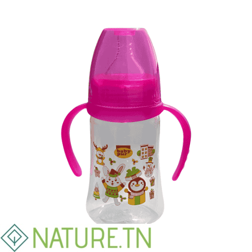 BABY PUR BIBERON PP LARGE 250ML ROSE 76301 3 BABY PUR BIBERON PP LARGE 250ML ROSE 76301