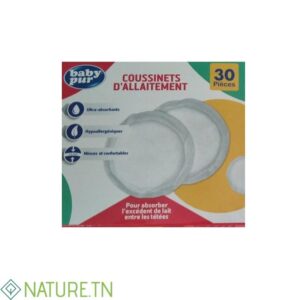 BABY PUR COUSSINETS D’ALLAITEMENT 30 PIECES