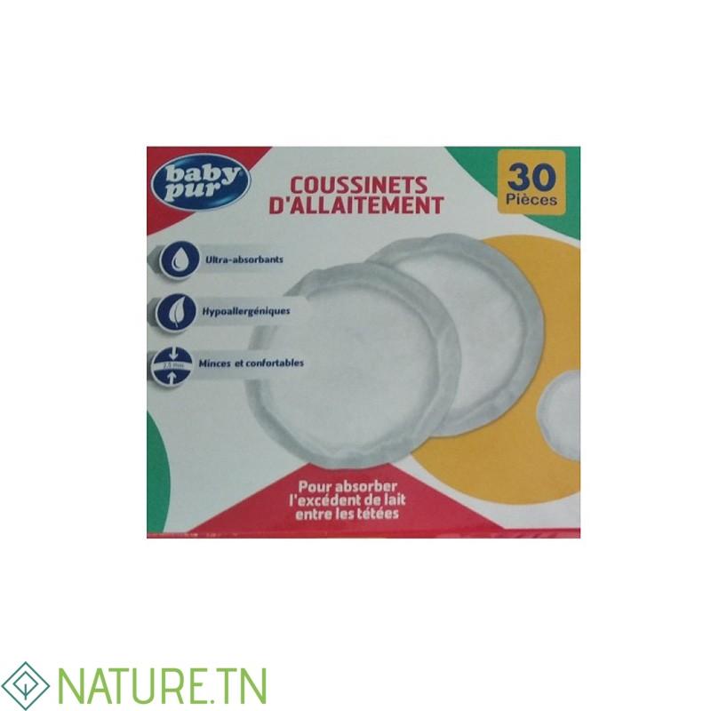 BABY PUR COUSSINETS D'ALLAITEMENT 30 PIECES 3 BABY PUR COUSSINETS D'ALLAITEMENT 30 PIECES