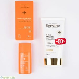 BEESLINE ECRAN FLUIDE ANTI AGE INVISIBLE SPF 50 + GEL NETTOYANT ECLAIRCISSANT 4 EN 1 (-50%)