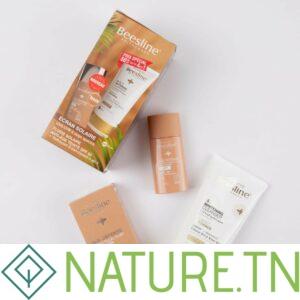 BEESLINE ECRAN FLUIDE ANTI AGE TEINTEE SPF 50 + GEL NETTOYANT ECLAIRCISSANT 4 EN 1 (-50%)