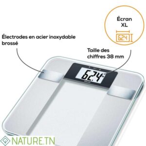 BEURER BG 13 PESE PERSONNE IMPEDANCEMETRE POUR GRAISSES