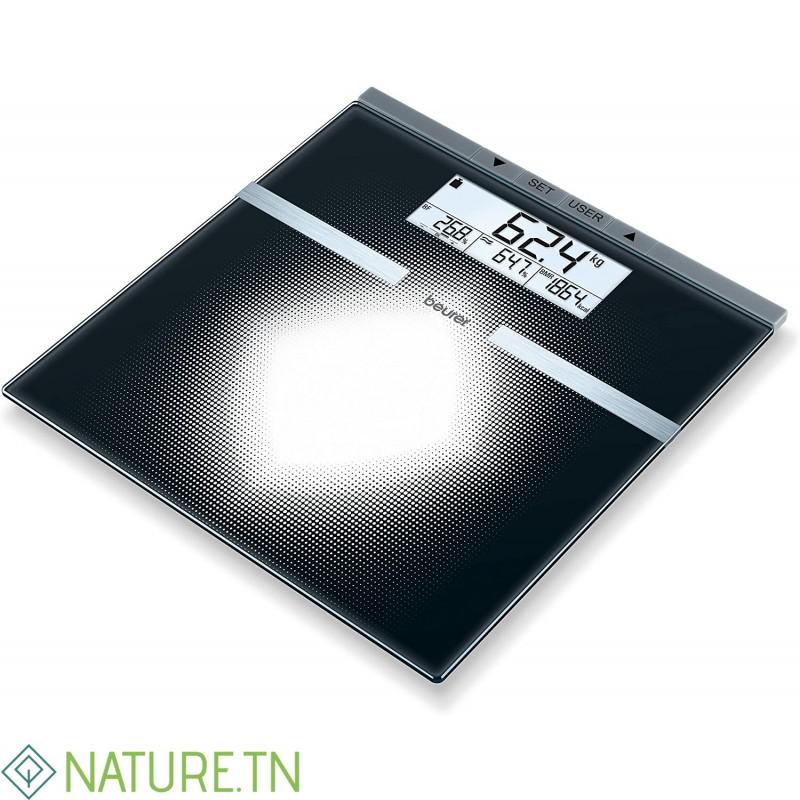 BEURER BG 21 PESE PERSONNE IMPEDANCEMETRE EN VERRE 2 BEURER BG 21 PESE PERSONNE IMPEDANCEMETRE EN VERRE 2