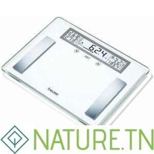 BEURER BG51 XXL PESE PERSONNE IMPEDANCEMETRE EN VERRE