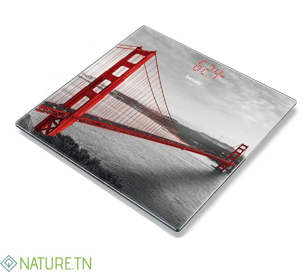 BEURER GS 215 PESE PERSONNE EN VERRE SAN FRANCISCO 1 BEURER GS 215 PESE PERSONNE EN VERRE SAN FRANCISCO 1