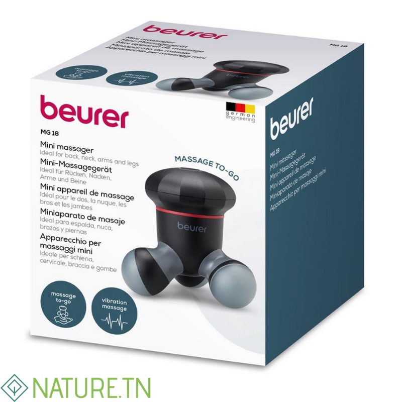 BEURER MINI APPAREIL DE MASSAGE MG 18 1 BEURER MINI APPAREIL DE MASSAGE MG 18 1