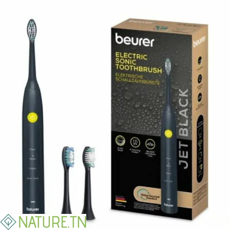BEURER SC 30 JET BLACK GP BROSSE A DENTS ELECTRIQUE 3 BEURER SC 30 JET BLACK GP BROSSE A DENTS ELECTRIQUE