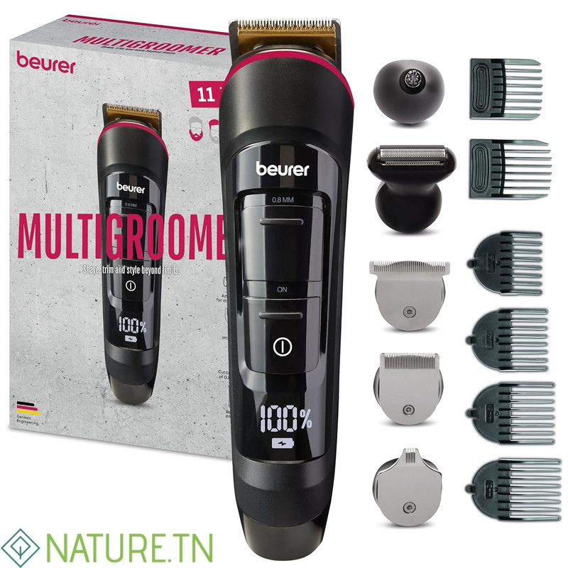 BEURER TONDEUSE MULTIGROOMER RECHARGEABLA MN9X REF NR 100.57 3 BEURER TONDEUSE MULTIGROOMER RECHARGEABLA MN9X REF NR 100.57