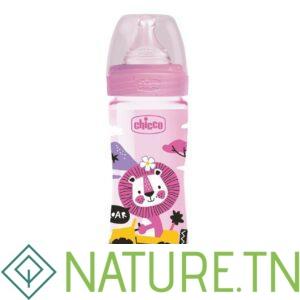 BIBERON WELL BEING EN POLYPROPYLENE 250 ML FLUX MOYEN 2M+