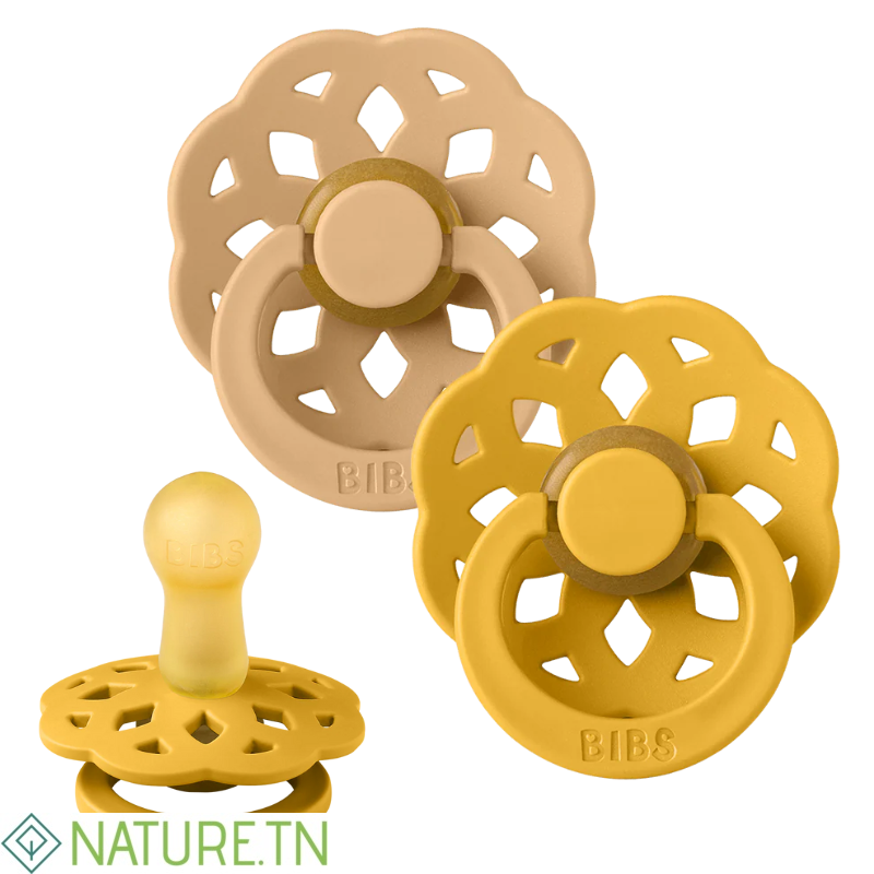 BIBS 02 SUCETTES BOHEME PACIFIER DESERT SAND HONEY BEE SIZE 2 3 BIBS 02 SUCETTES BOHEME PACIFIER DESERT SAND HONEY BEE SIZE 2