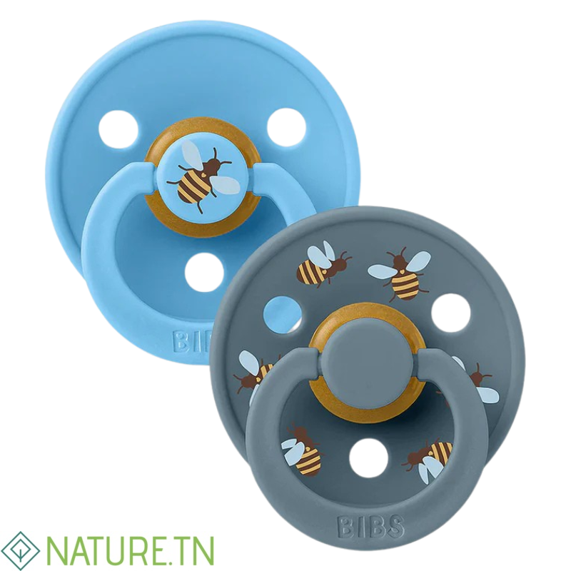 BIBS 02 SUCETTES NATURAL RUBBER BUMBLEBEE LATEX SIZE 1 0M+ 3 BIBS 02 SUCETTES NATURAL RUBBER BUMBLEBEE LATEX SIZE 1 0M+