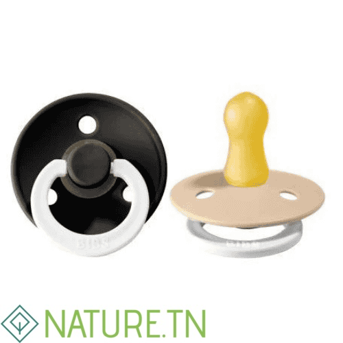 BIBS 02 SUCETTES PACIFIER BLACK GLOW VANILIA GLOW SIZE 1 1 BIBS 02 SUCETTES PACIFIER BLACK GLOW VANILIA GLOW SIZE 1 1