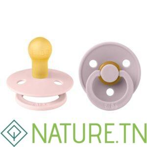 BIBS 02 SUCETTES PACIFIER BLOSSOM DUSKY LILAC SIZE 1