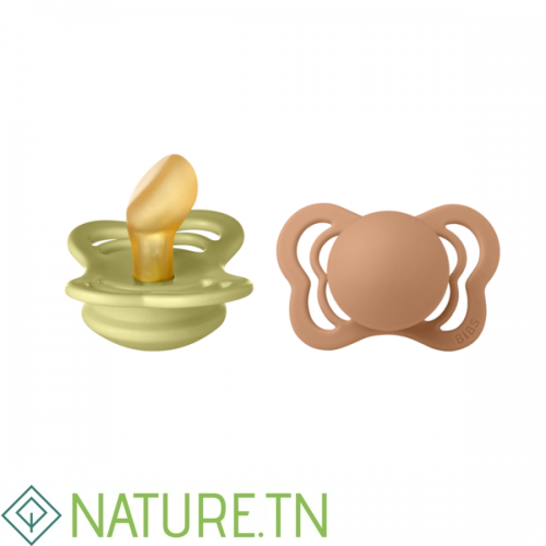 BIBS 2 SUCETTES COUTURE COLLECTION MEADOW EARTH SIZE 1 3 BIBS 2 SUCETTES COUTURE COLLECTION MEADOW EARTH SIZE 1