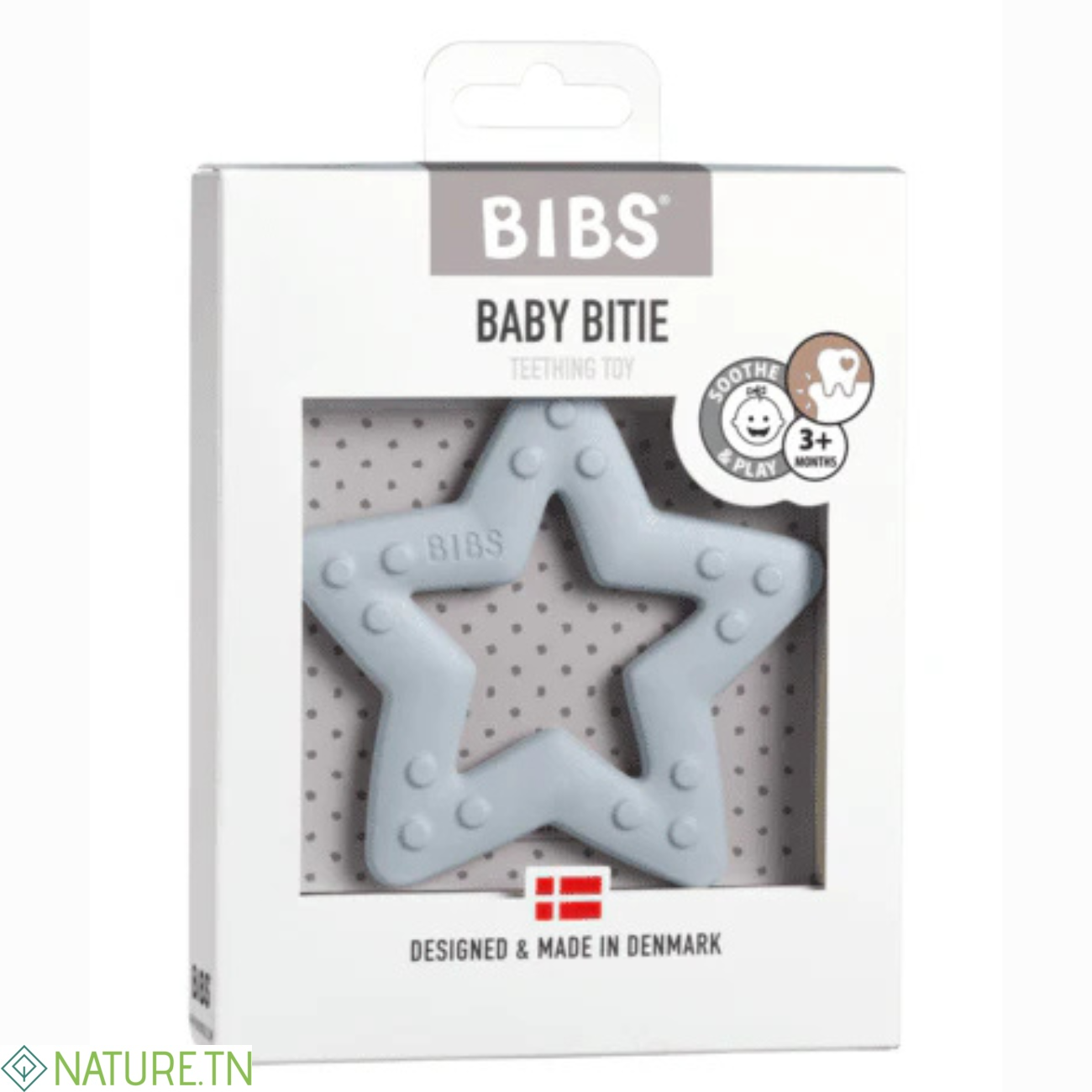 BIBS BABY BITIE ANNEAU DE DENTITION STAR BABY BLUE 3 BIBS BABY BITIE ANNEAU DE DENTITION STAR BABY BLUE