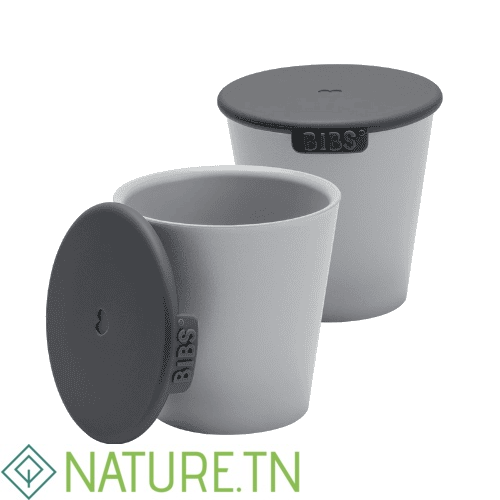 BIBS CUP SET CLOUD LOT DE 2 1 BIBS CUP SET CLOUD LOT DE 2 1