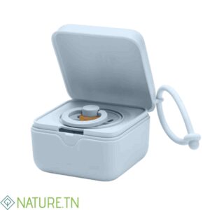 BIBS PACIFIER BOX A TETINES BABY BLUE