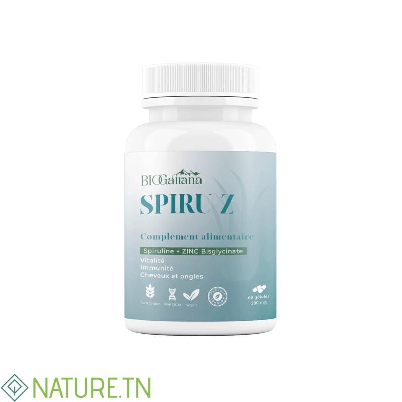 BIO GATRANA SPIRU-Z 50MG 60 GELULES 1