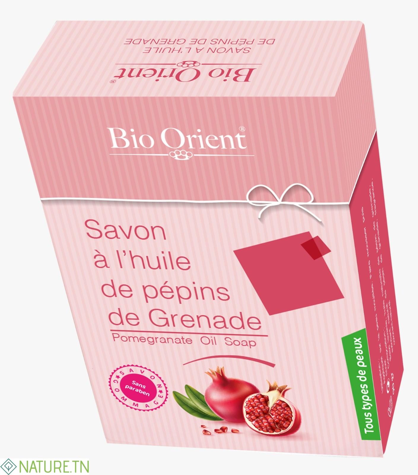 BIO ORIENT SAVON DE PEPINS DE GRENADE 90GR 3 BIO ORIENT SAVON DE PEPINS DE GRENADE 90GR