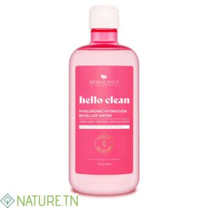 BIOBALANCE HELLO CLEAN EAU MICELLAIRE HYDRATANTE HYALURONIQUE 500ML