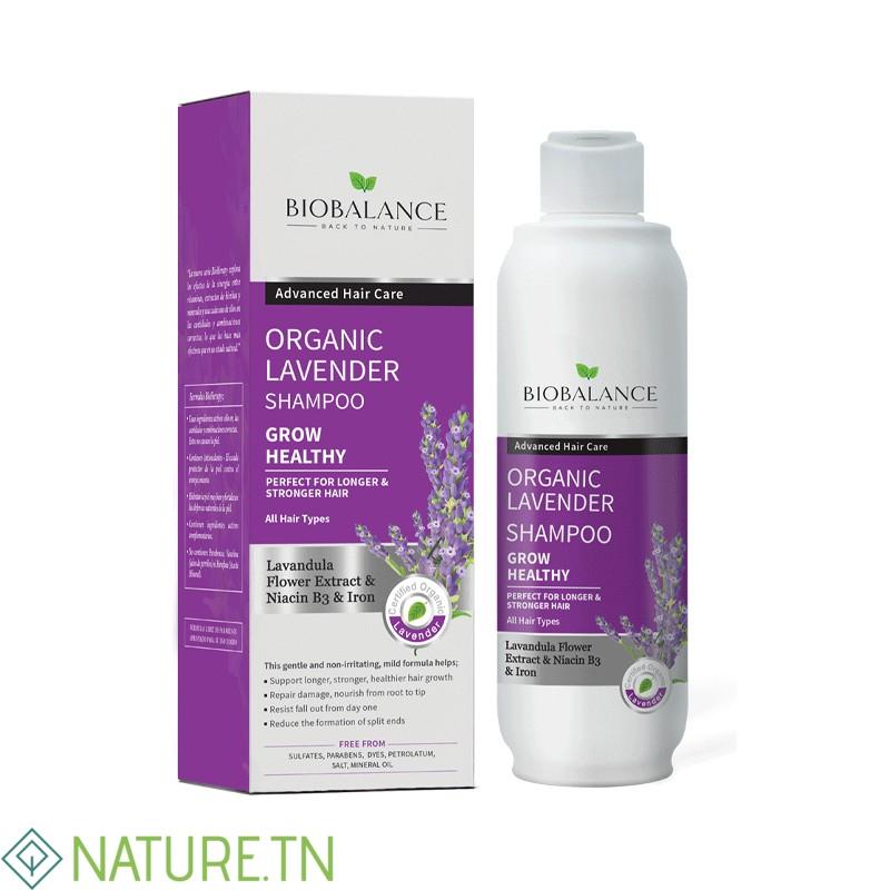 BIOBALANCE ORGANIC LAVENDER SHAMPOO 330ML 3 BIOBALANCE ORGANIC LAVENDER SHAMPOO 330ML