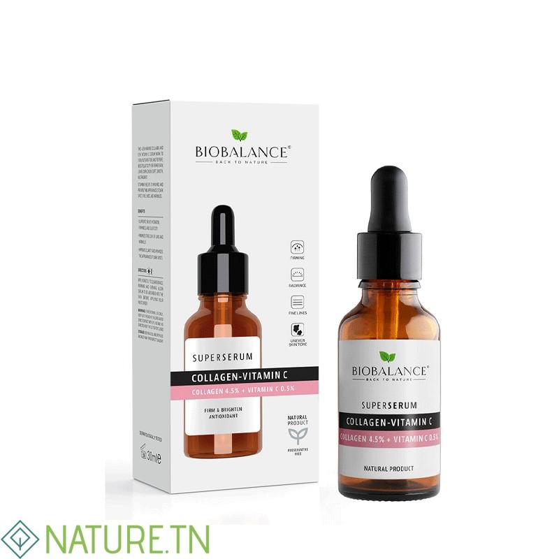 BIOBALANCE SUPER SERUM COLLAGEN VITAMIN C 30ML 1 BIOBALANCE SUPER SERUM COLLAGEN VITAMIN C 30ML 1
